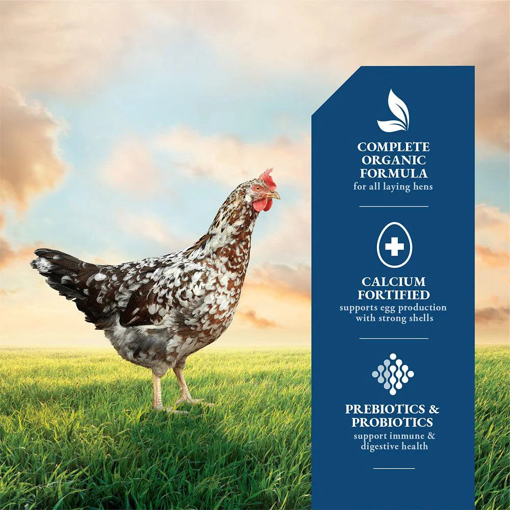 Organic Layer Pellet Chicken Feed, 40 lb. H303404