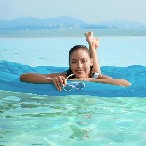 Giant Inflatable Floating Water Mat for Pool Lake Beach Z14411