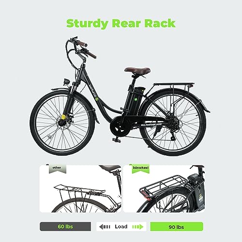 Electric Bike for Adults 750W 28mph with Removable Battery and Fat Tire W3858