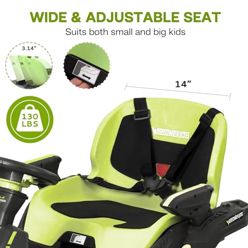 24V Ride on Toy for Big Kids with 4 Motors and Bluetooth Speaker R859