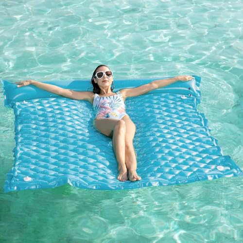 Giant Inflatable Floating Water Mat for Pool Lake Beach Z14411