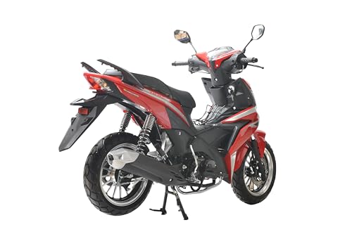 125CC 4 Speed Street Moped Motorcycle S84240