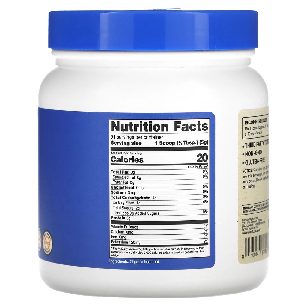 Organic Beet Root Powder Supplement P389