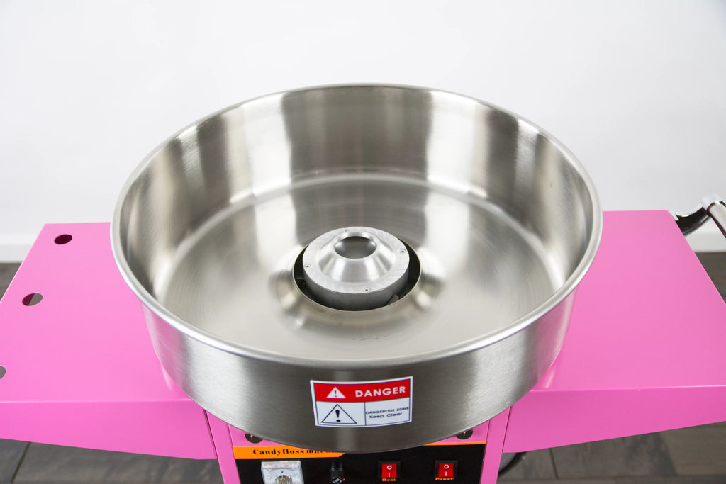 Cotton Candy Machine with Pink Cart Stand L6976