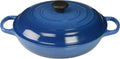 Le Creuset Enameled Cast Iron Signature Braiser, 3.5 qt., Marseille
