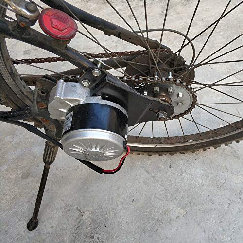 24V 250W Electric Bike Conversion Kit, Left Chain Drive, Twist/Thumb Brush Motor N43696