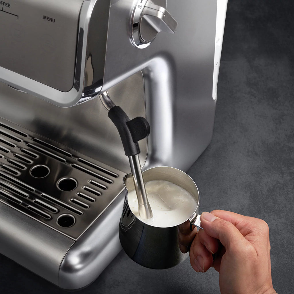 Semi-Automatic Espresso Machine - Silver - 2 Litre Water Tank M88197