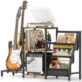 4-Tier Guitar Stand Rack Holder for Acoustic Electric Bass V903