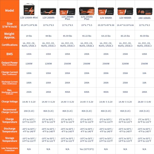12V 100Ah LiFePO4 Battery with Built-in 100A BMS D2856