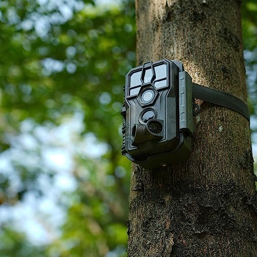 Trail Camera, 64MP 1296p, Night Vision, Motion Activated, Waterproof U4495