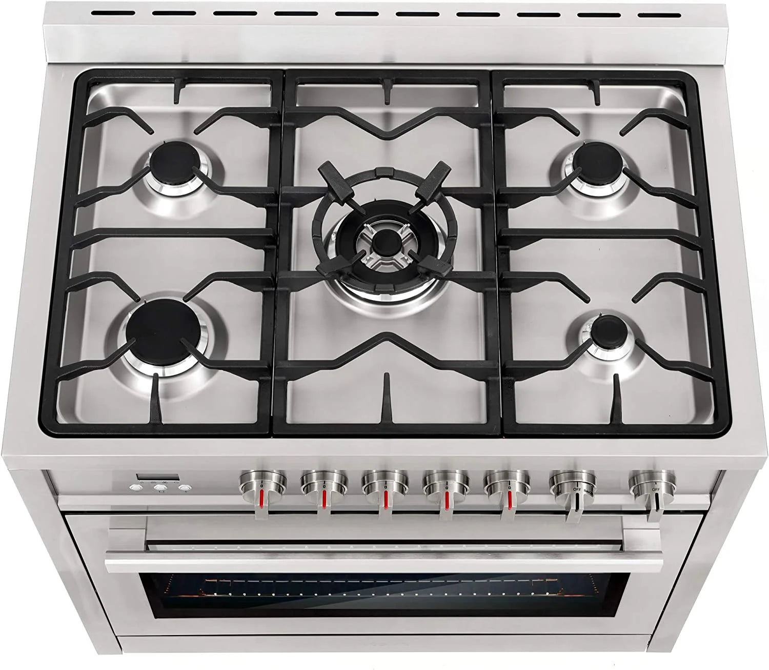36-in 5 Burner Gas Range with Convection Oven C296540