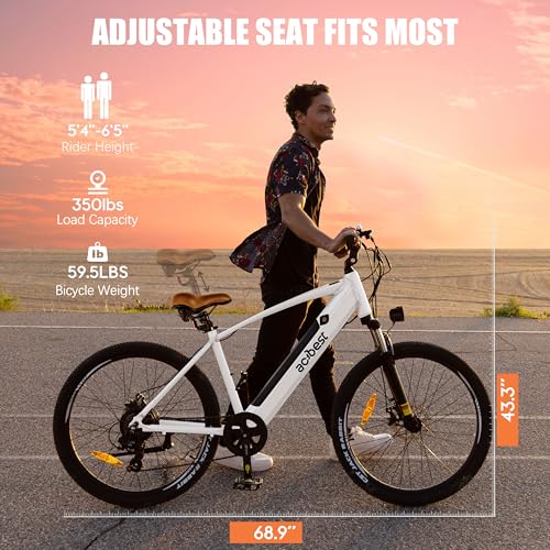 Electric Bike for Adults, 1000W Brushless Motor, Removable Battery, 7-Speed Commuter P8523