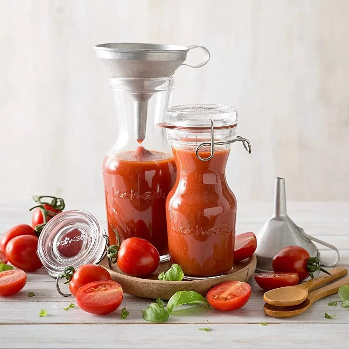 Juice Jars with Lids, 17oz, Set of 6 S441875