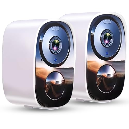 2K Wireless Outdoor Security Camera, Battery Powered, AI Motion Detection, 2-Way Talk X198