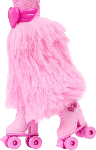 Renee Posable Roller Skating Fashion Doll with Black Hair and Accessories E10644