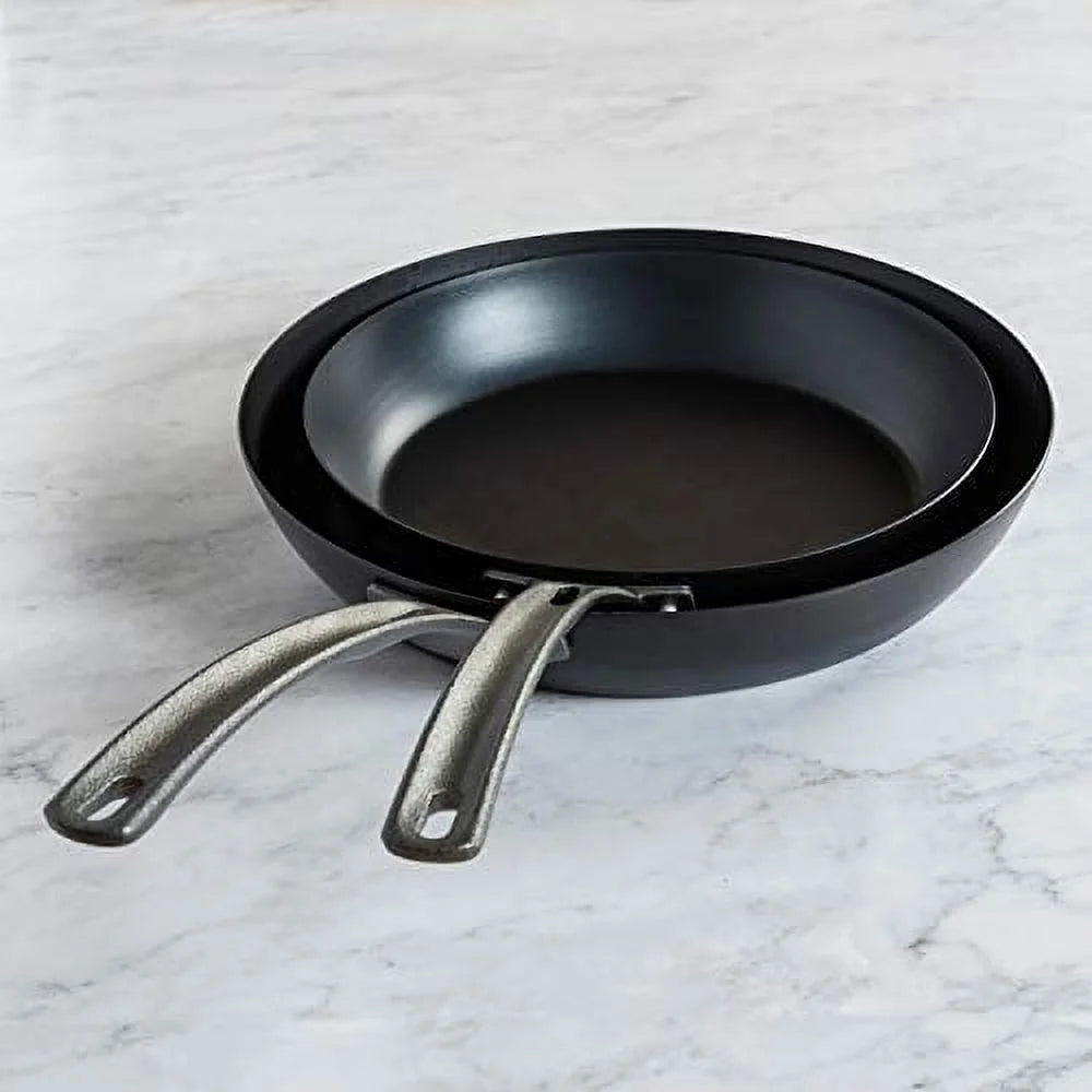 2 Piece Fry Pan Set, 10-Inch & 12-Inch D376320