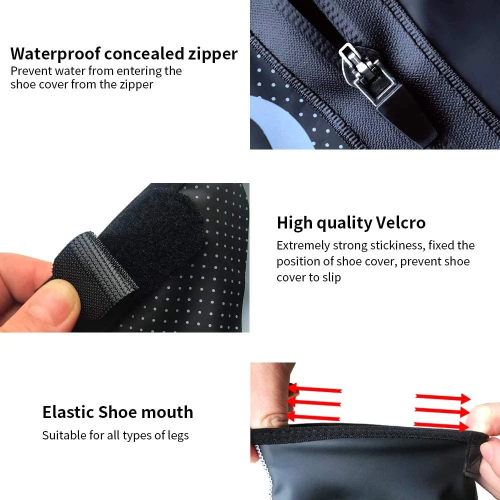 Waterproof Cycling Shoe Covers Winter Thermal for Men Women Road MTB C334
