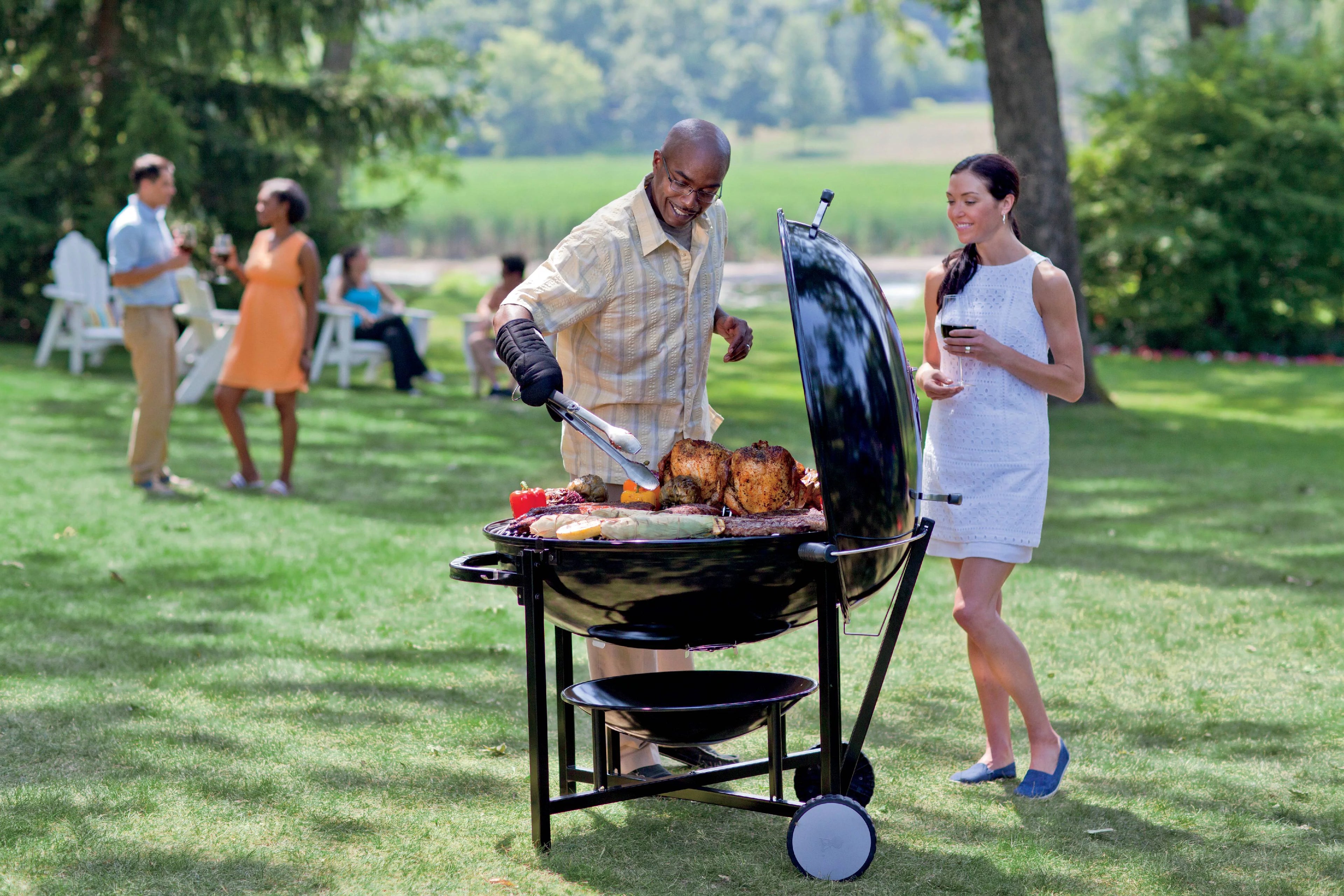 Charcoal Grill 37 Inch N846608