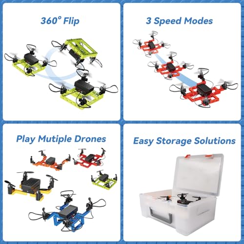 STEM Building Toy Set 159 Pieces for Kids 6-12, 5-in-1 DIY Drone Kit E141560