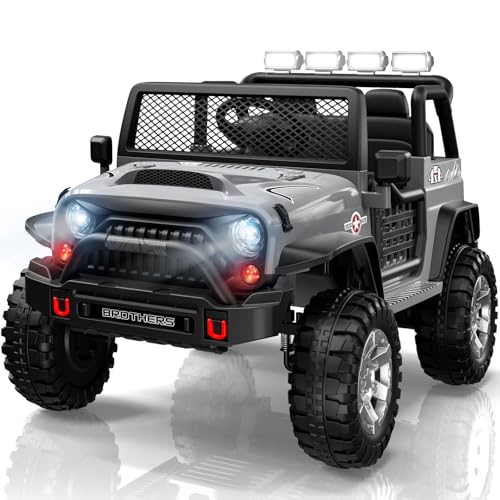 12V Kids Electric Ride On Car with Remote Control, Bluetooth Speaker, LED Lights Z308