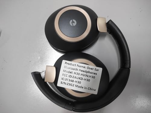 Wireless Over Ear Headphones with Active Noise Cancelling and Microphone T4812