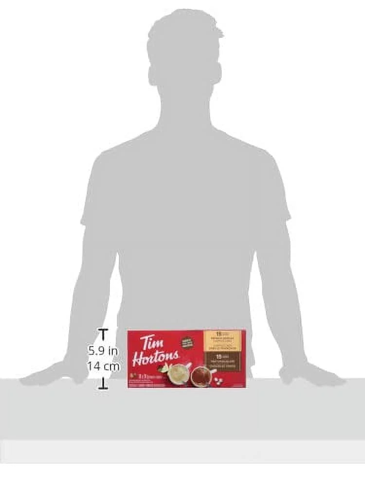 Hot Chocolate Variety Pack, French Vanilla & Cappuccino, 15 Packets Y761445