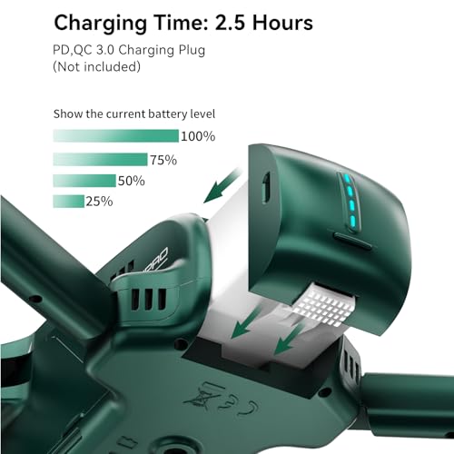Drone Battery, 7.7V 3200mAh Rechargeable with Type-C Cable S61169