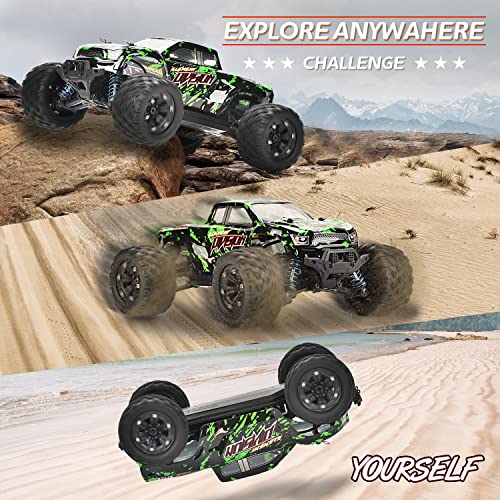 1:18 Scale All Terrain RC Car, 4WD Off Road Monster Truck with 2 Rechargeable Batteries H289