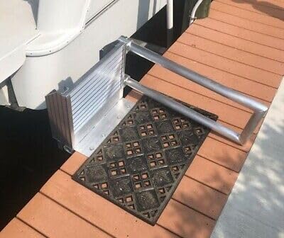 Aluminum Folding Boat Boarding Platform Dock Step O747801
