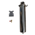 INTSUPERMAI Filter Housing for 20" Filter 1.5" NPT Water Filter for Whole House Water Purification 304 Stainless Steel