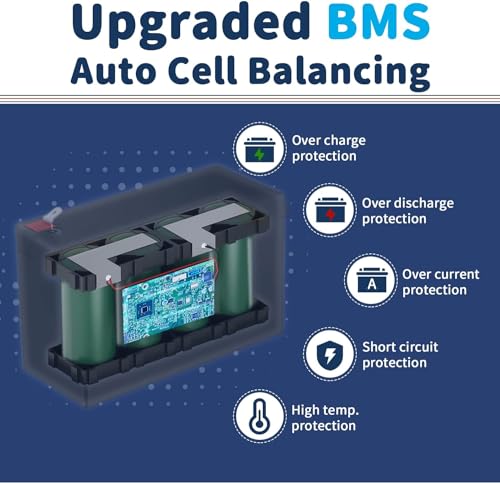 12V 100Ah LiFePO4 Marine Battery with Low-Temp Protection and 100A BMS J24276