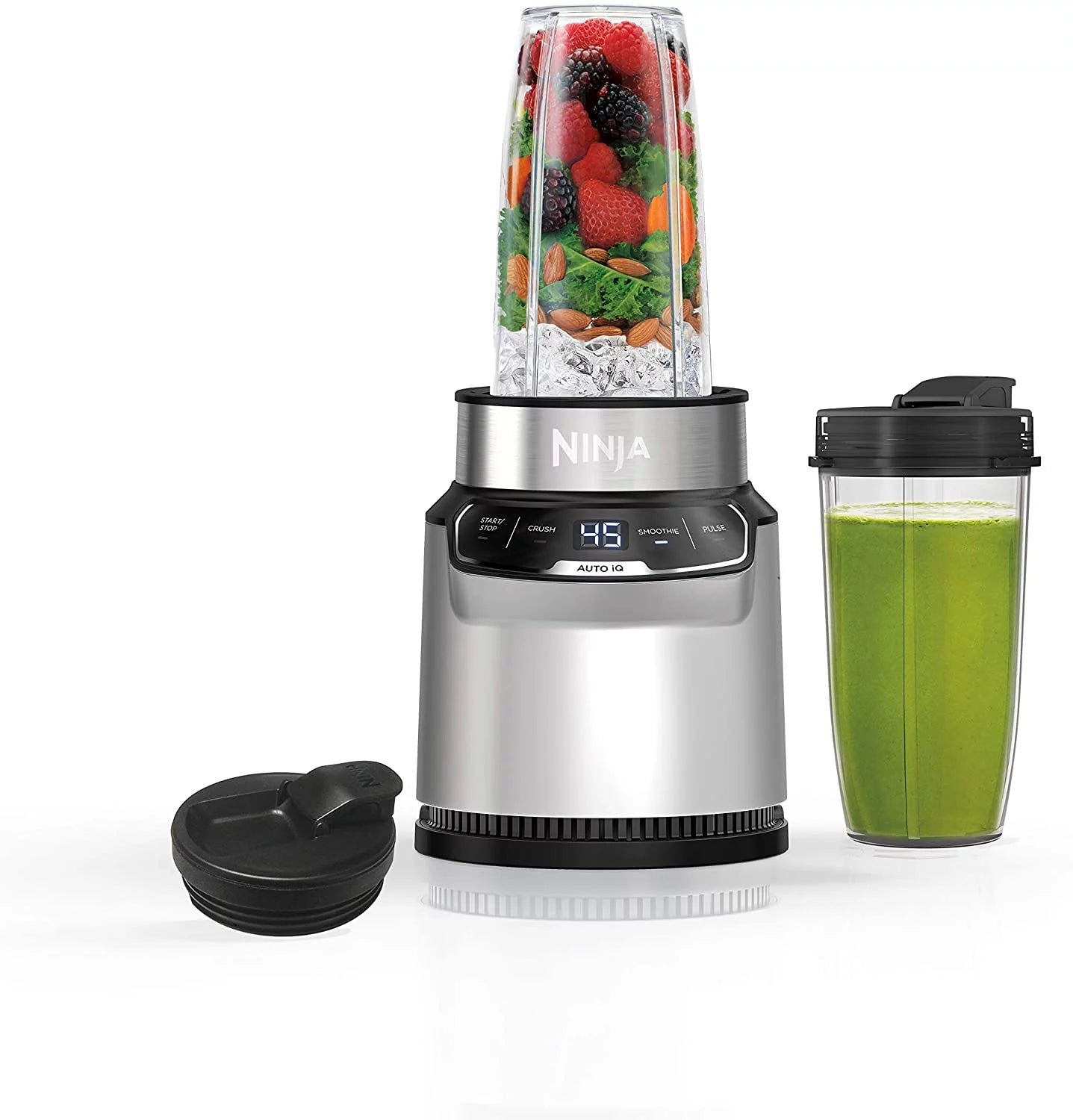 Compact Personal Blender, 900W Motor, Silver L666886