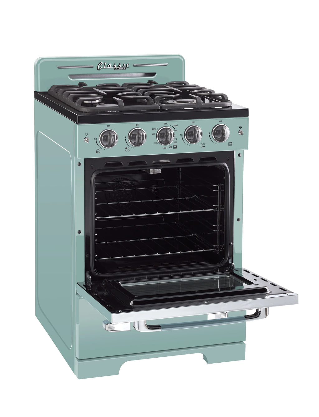 Retro 24" Freestanding Gas Range with Convection Oven J45081