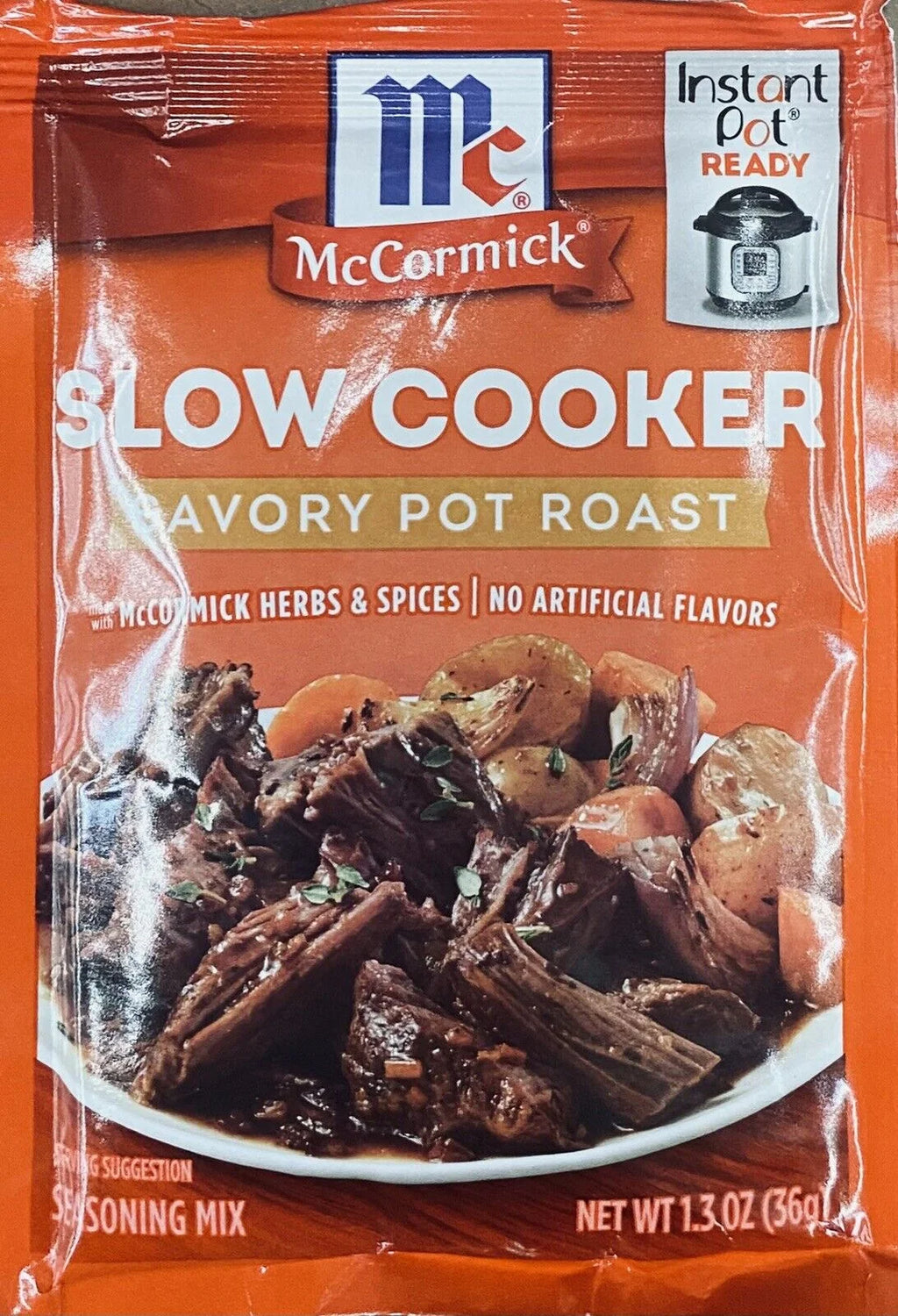 Slow Cooker Pot Roast Seasoning Mix, Savory Herbs & Spices, 2 Pack I771