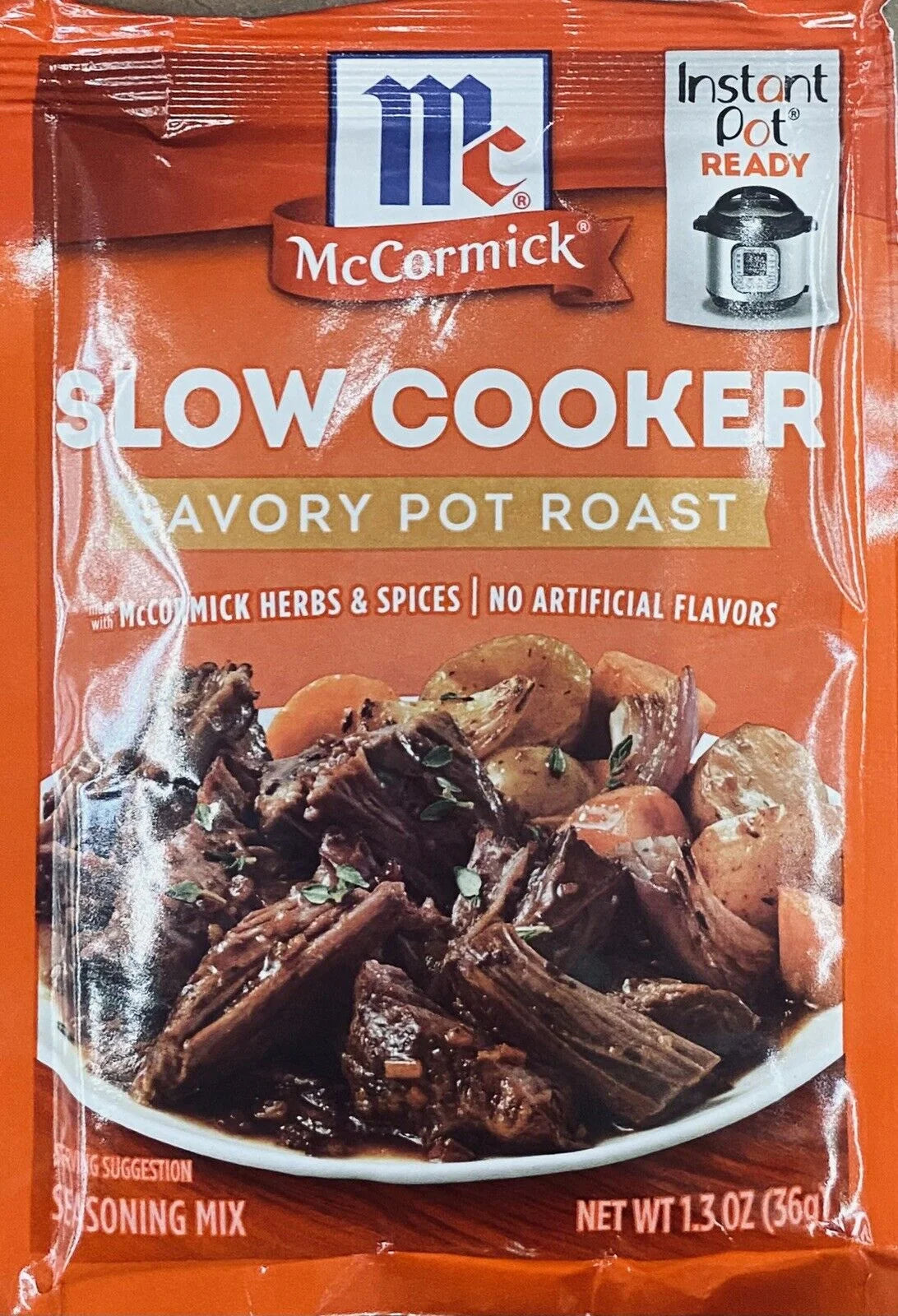 Slow Cooker Pot Roast Seasoning Mix, Savory Herbs & Spices, 2 Pack I771