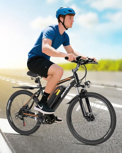 Electric Bike for Adults, 26" 500W Brushless Motor, 40 Miles Range, 7-Speed F4769