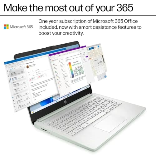 14 Ultrabook Intel 4-Core N150 32GB RAM 1.6TB Storage Wi-Fi 6 12 Hr Battery Lavender Win 11 C708386