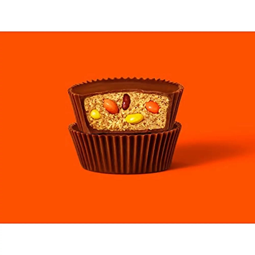 Milk Chocolate Peanut Butter Cups Candy, Individually Wrapped, 2.8 Oz King Size Packs (16 Count) T7751