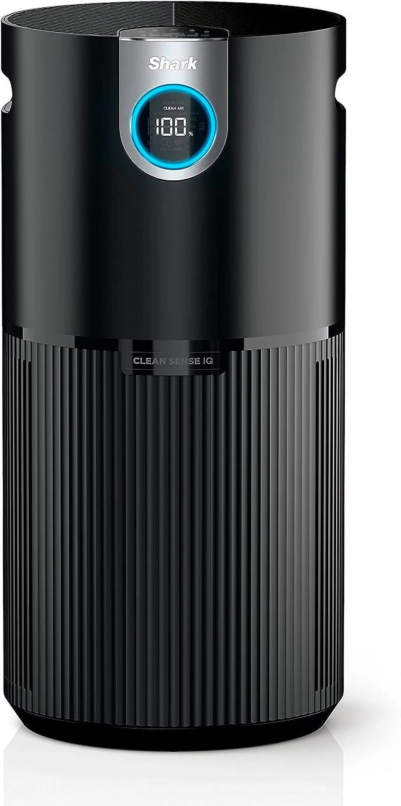 Restored Open Box Shark Clean Sense Air Purifiers Home Office Bedroom HEPA Filter HP202 - BLACK (Refurbished)