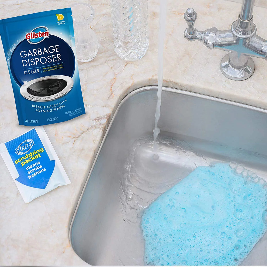 Garbage Disposal Cleaner and Odor Eliminator, Lemon Scent, Pack of 6 D7904