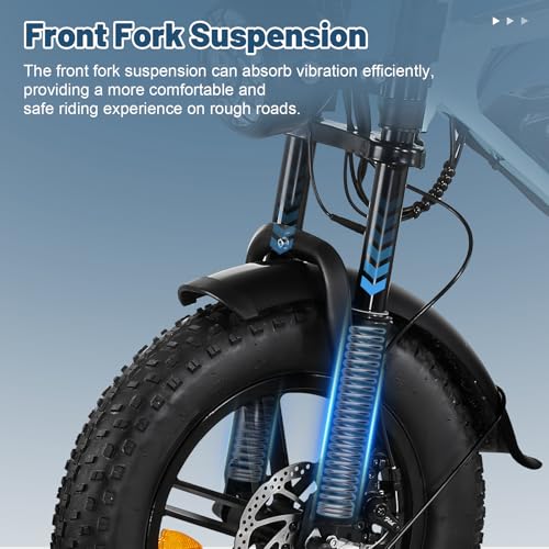 Electric Bike for Adults, 16" Fat Tire, 500W Motor, 20MPH W5814
