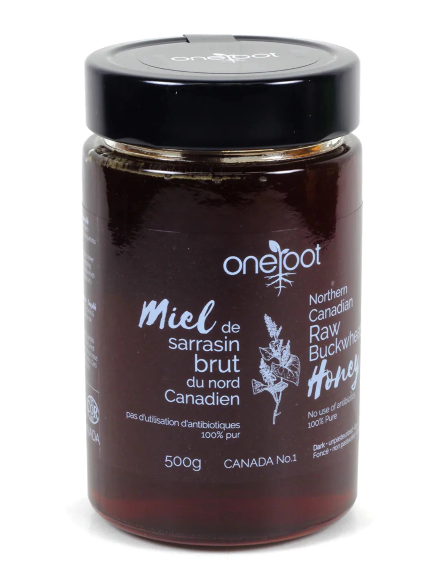 Raw Buckwheat Honey 3-Pack 500g Each L179