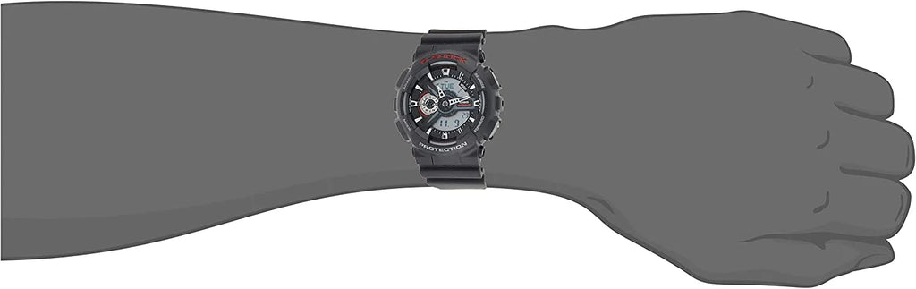 Men's Classic Digital Quartz Green Resin Nylon Watch T221
