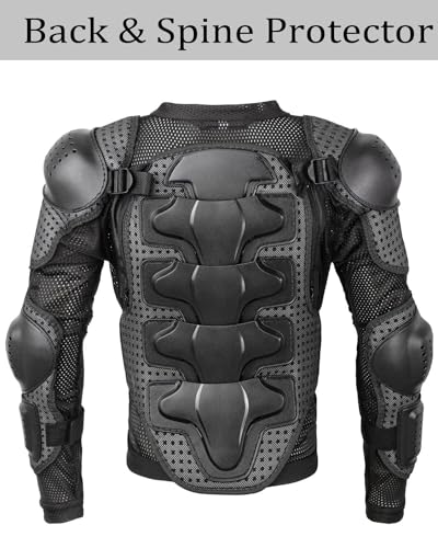 Kids Motorcycle Jacket with Chest Back Elbow Protection D890317