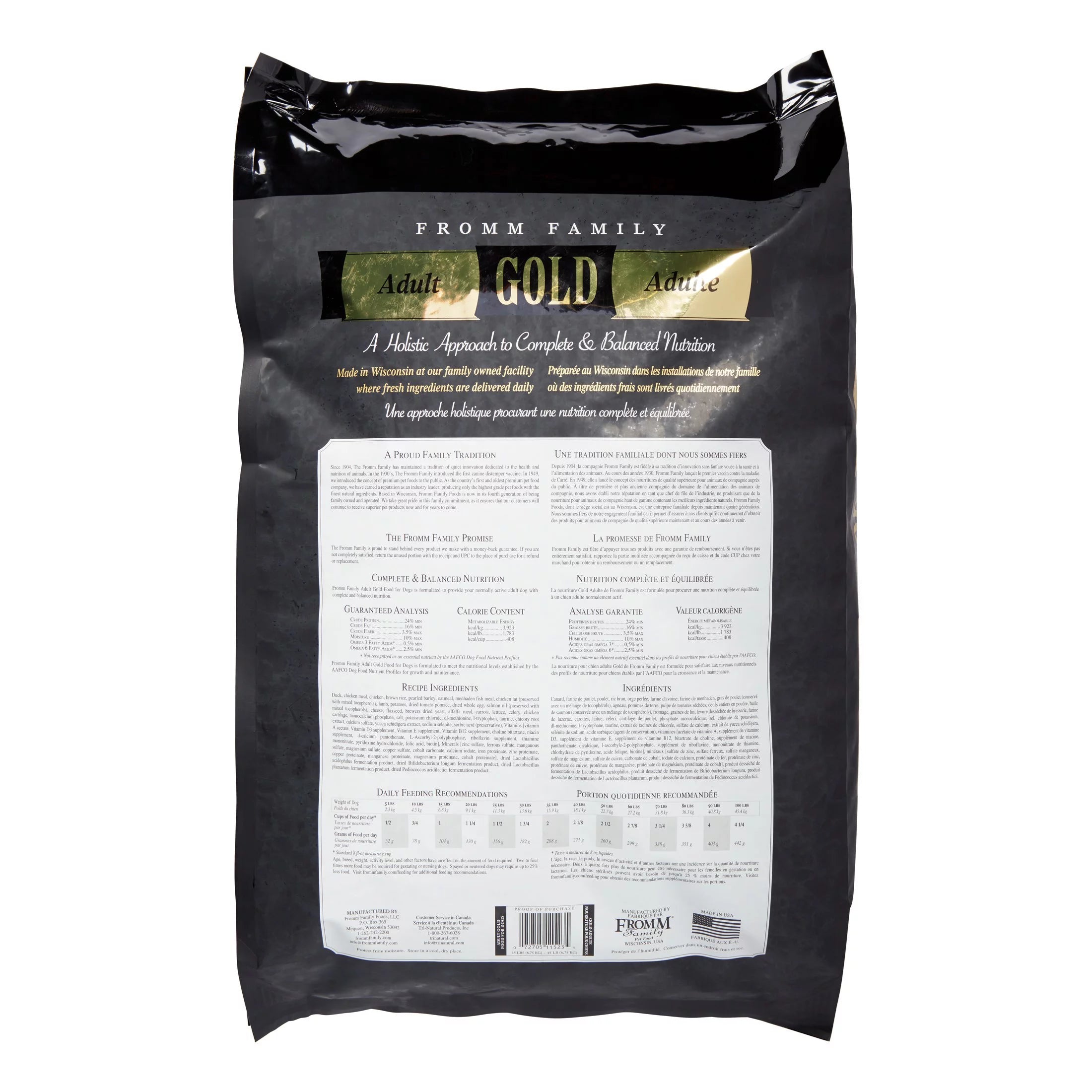Duck, Chicken & Lamb Adult Dry Dog Food, 15 lb K65942