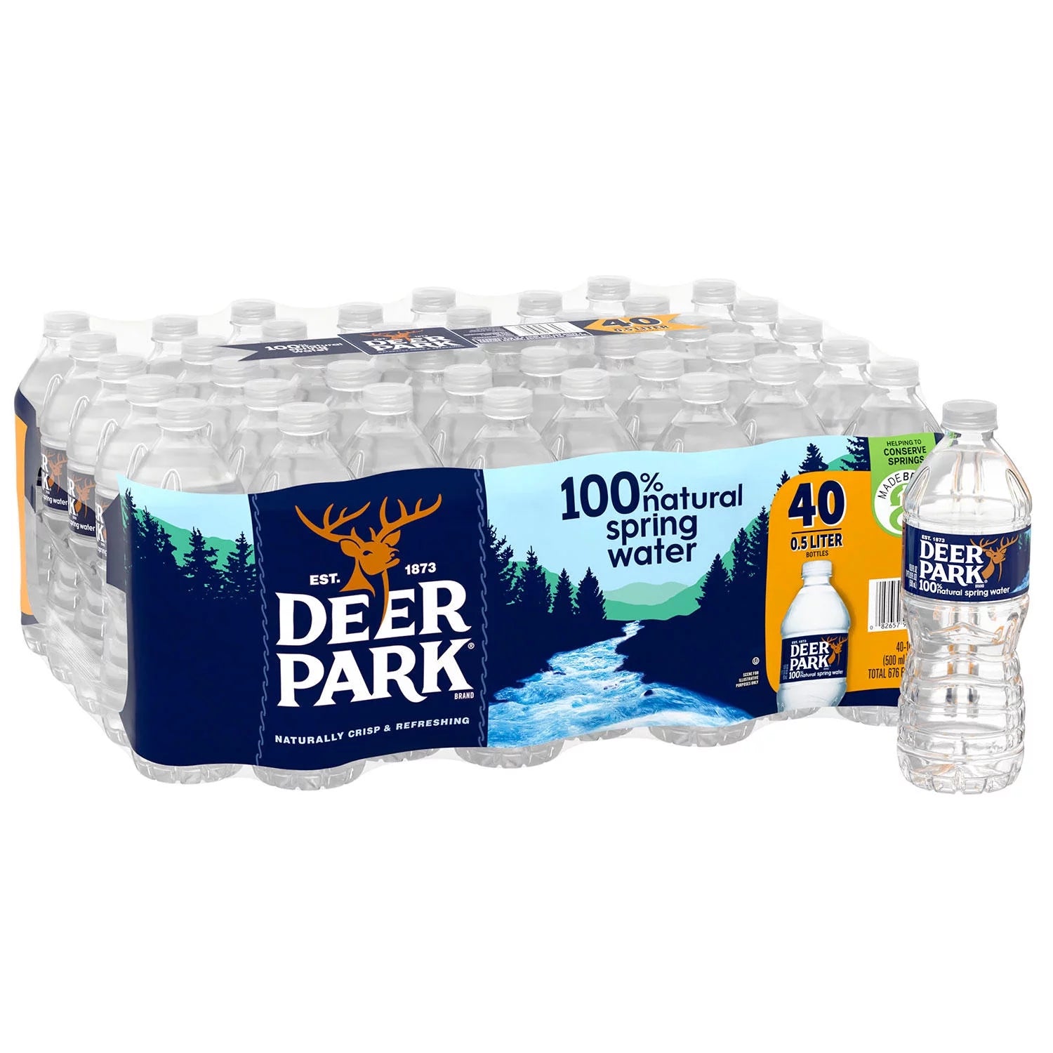 Natural Spring Water 16.9oz 40 Pack G283