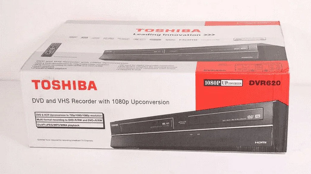DVD Recorder/VCR Combo Player with 1080p Upconversion W8254