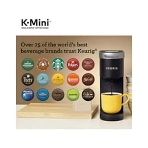 Single-Serve Coffee Maker (Black) Z38209