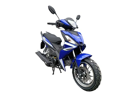 125CC 4 Speed Street Moped Motorcycle S84240