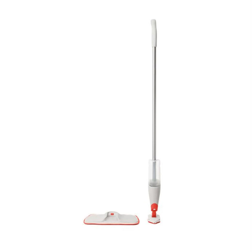 Refillable Wet Floor Spray Mop with Slide Out Scrubber R753